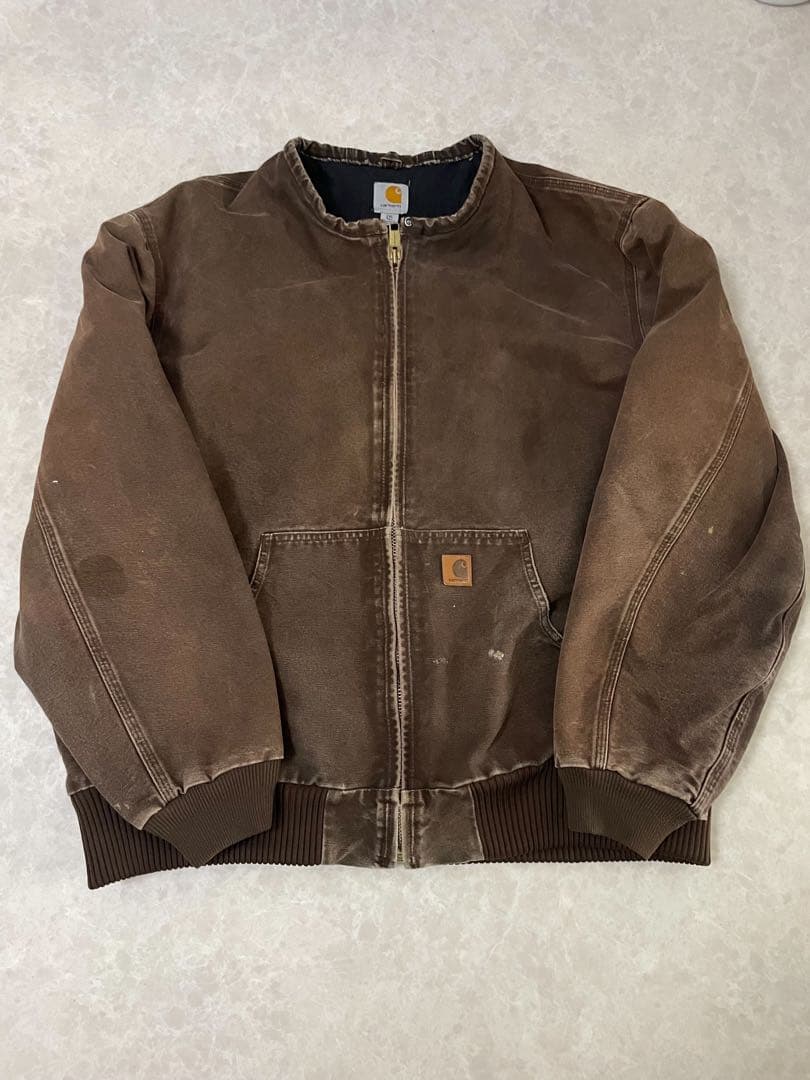 Carhartt アクティブジャケット 00s メキシコ製 ダークブラウン
