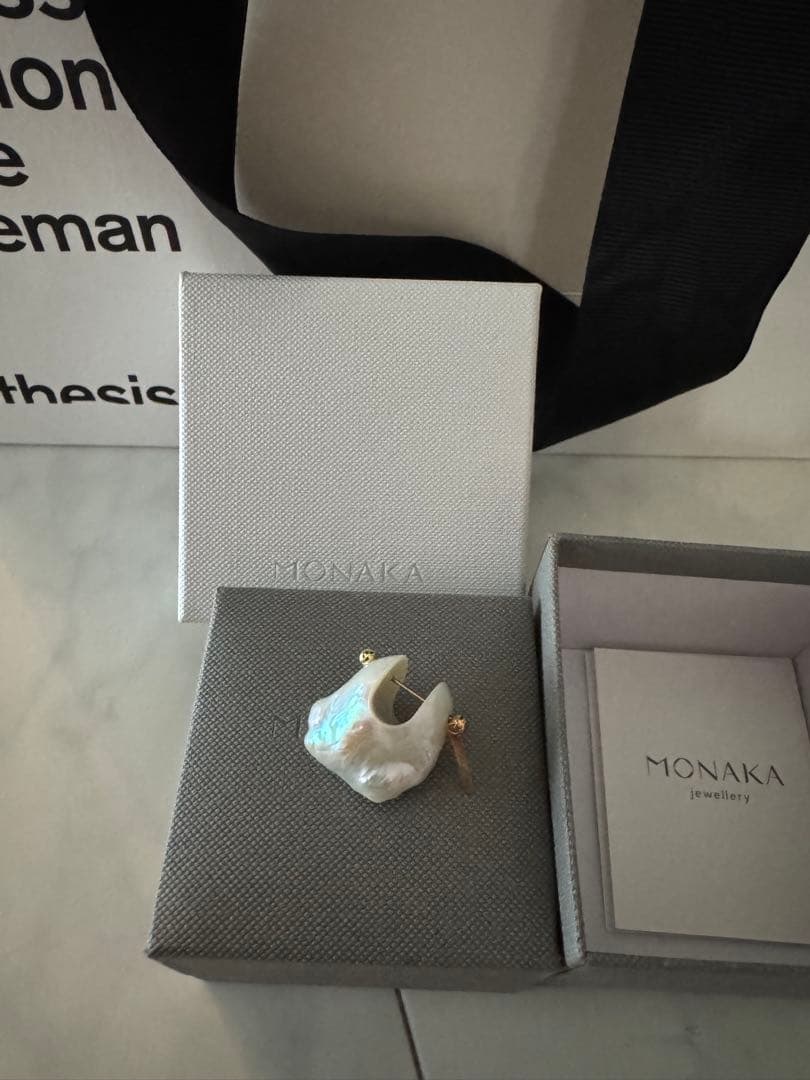 Chaos セレクト　monaka パールピアス　片耳