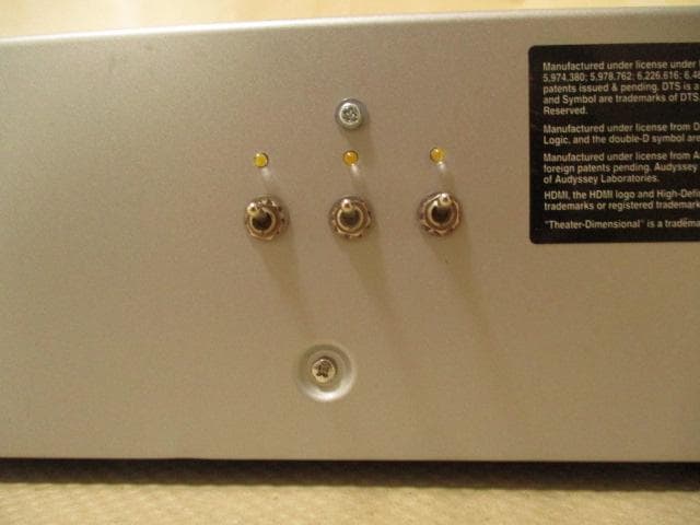 ONKYO　AVセンターSA-205HD音籠り・音消え障害対策品　2512