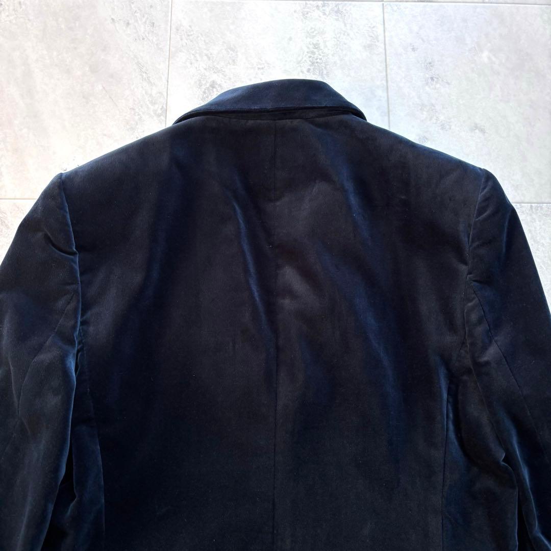 【極美品】ポロラルフローレン イタリア製 ベルベット テーラードジャケット 8