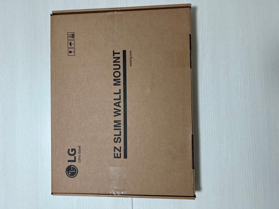 LG EZスリムマウント(壁掛けブラケット) OLW480B ※開封済未使用