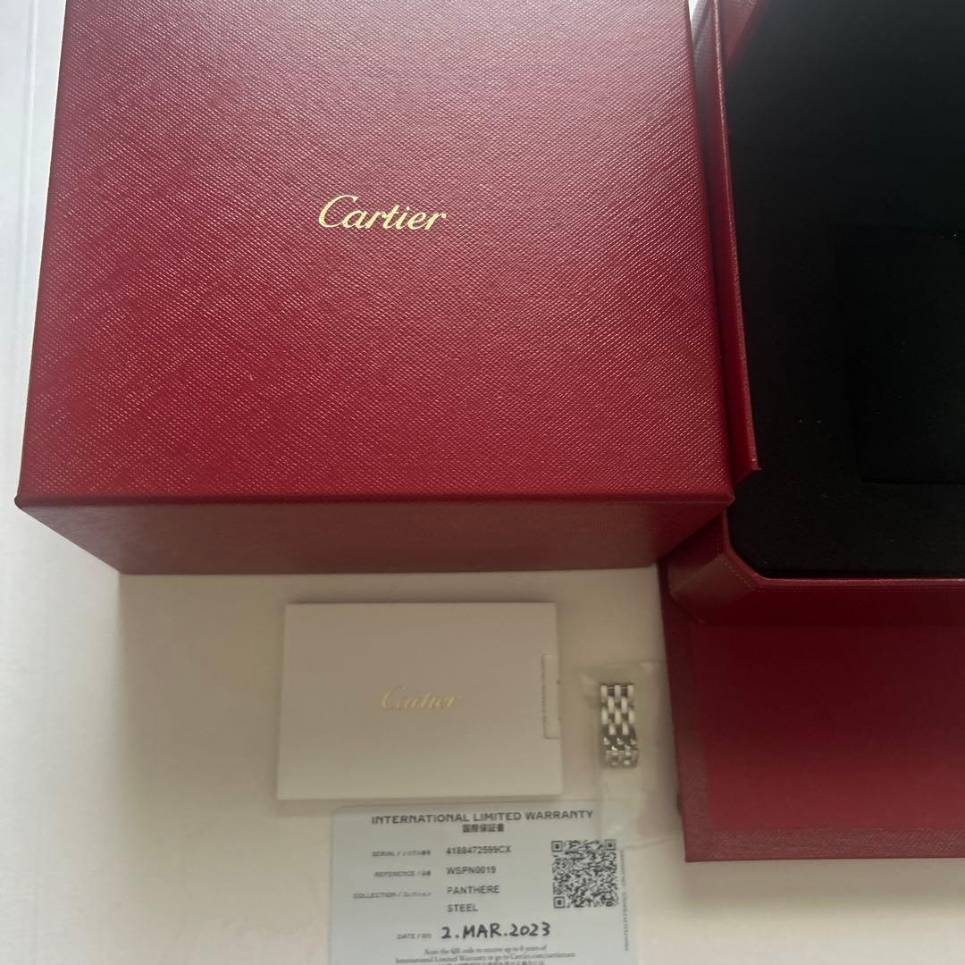 まやCartier Panthère ステンレススチール 美品