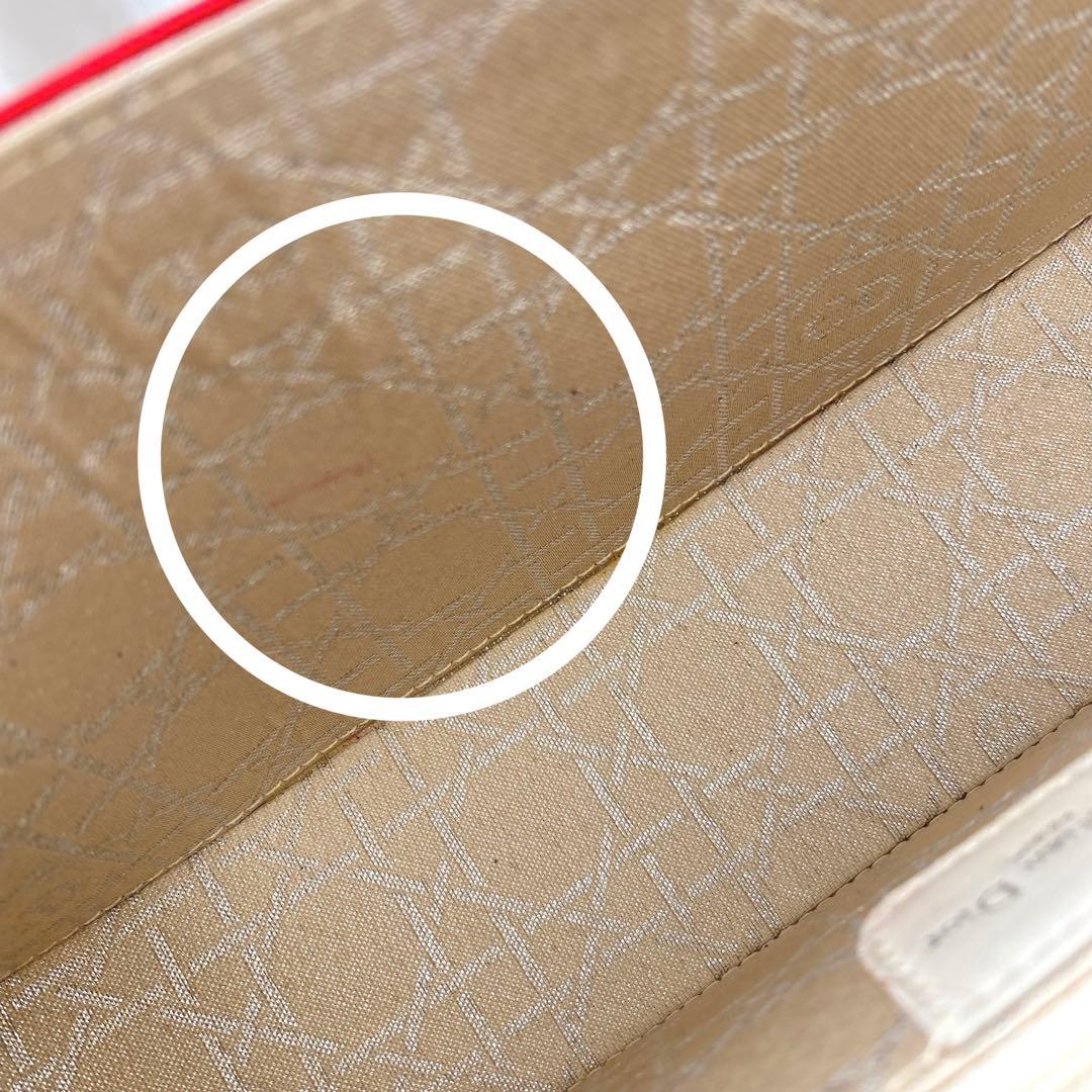 クリスチャンディオール ヴィンテージ ハンドバッグ レア 赤 ビーズ