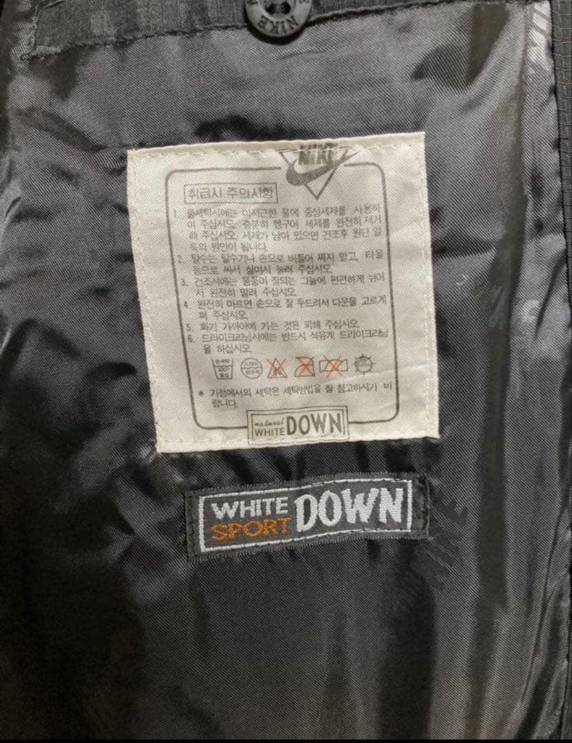 最終値下げ！00s NIKEACG ダウンジャケット 黒即購入OK