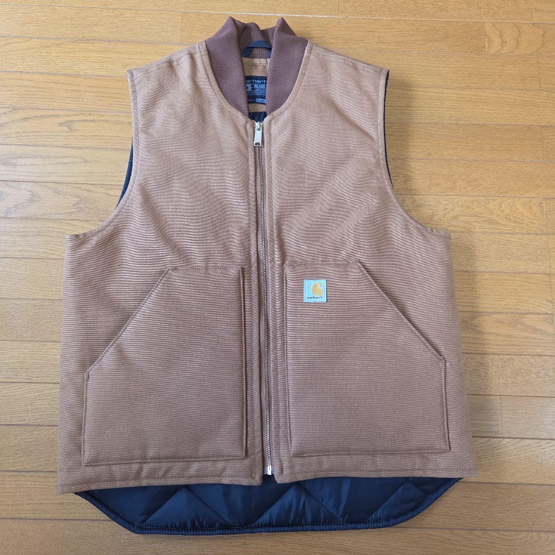 Carhartt ダウンベスト M ブラウン