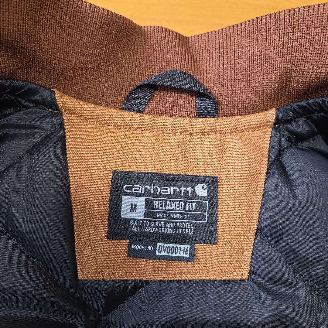 Carhartt ダウンベスト M ブラウン