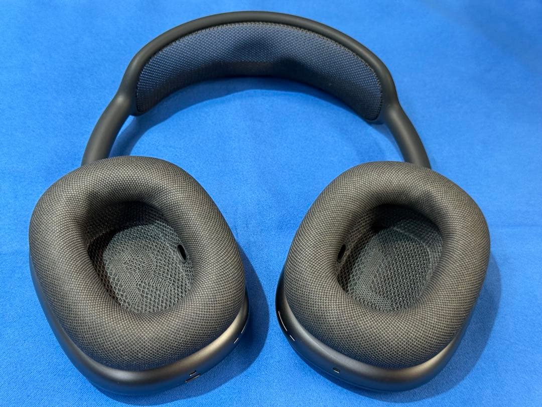 AirPods Max スペースグレー ブラックヘッドバンド