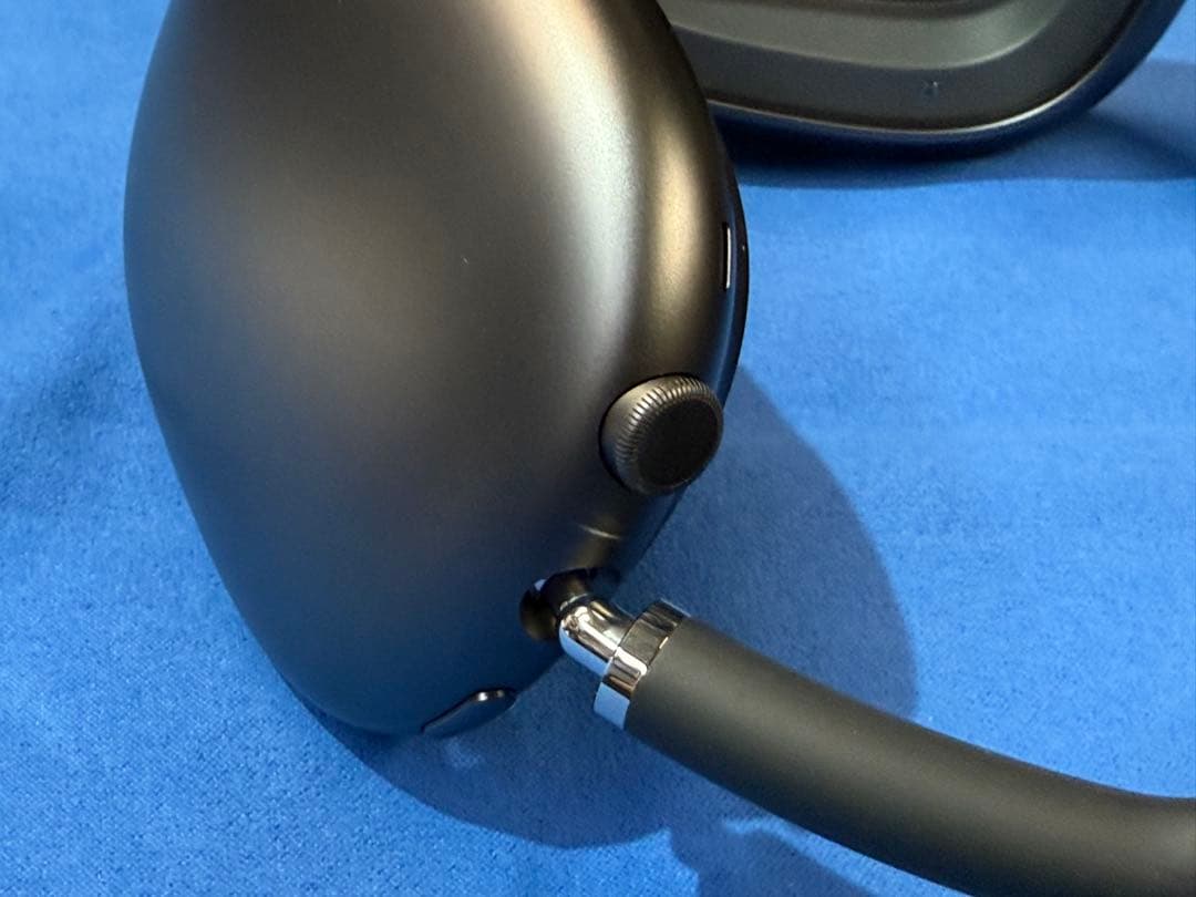 AirPods Max スペースグレー ブラックヘッドバンド