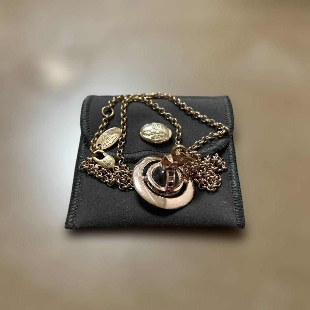 Vivienne Westwood オーブ ネックレス ピンクゴールド