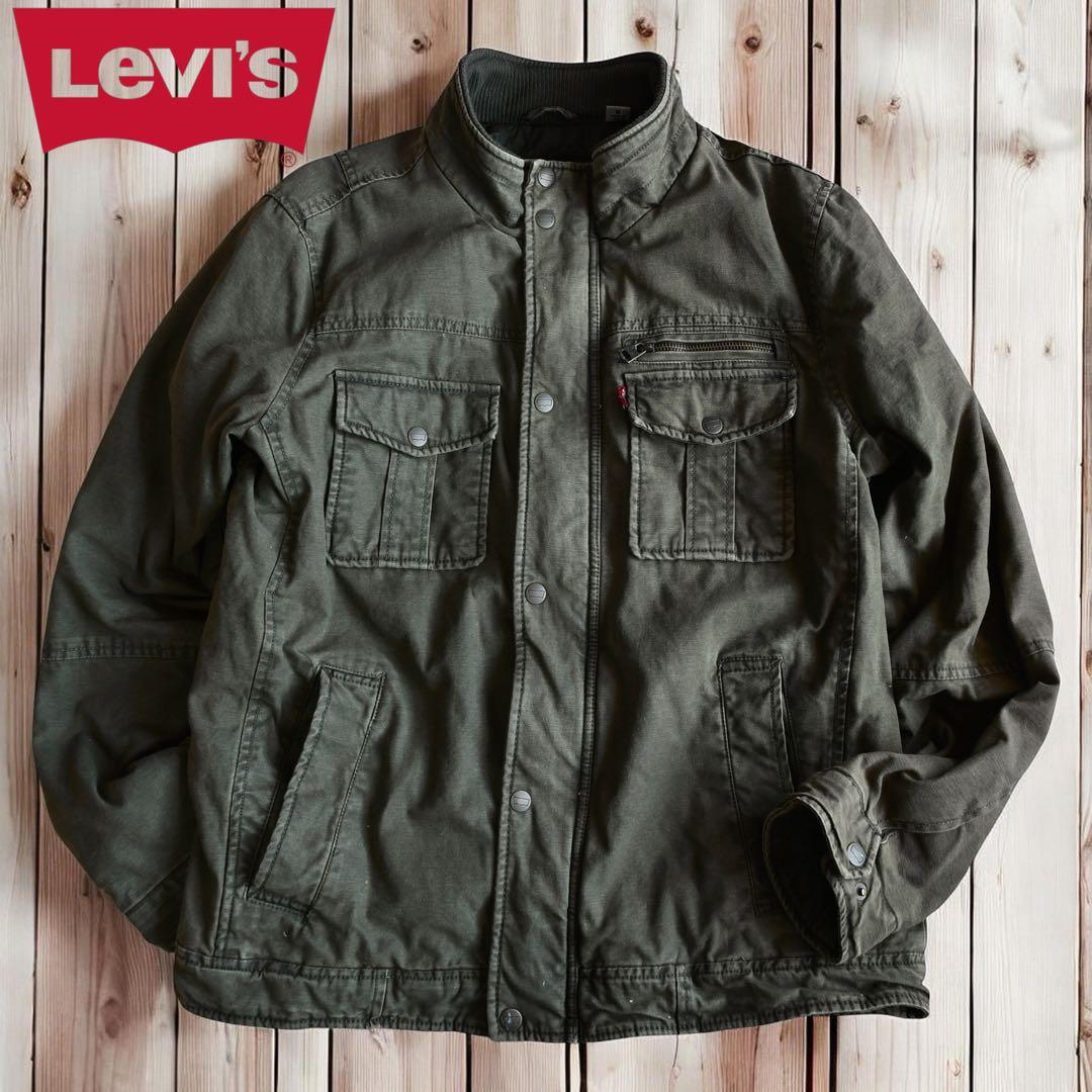 02M685◯ Levi's 中綿 ミリタリー ワーク フィールドジャケット M