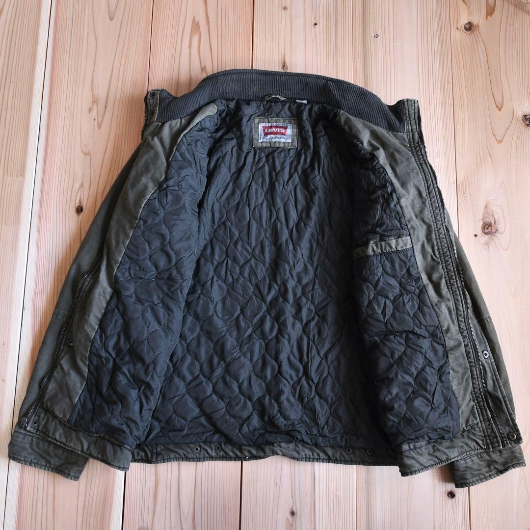 02M685◯ Levi's 中綿 ミリタリー ワーク フィールドジャケット M