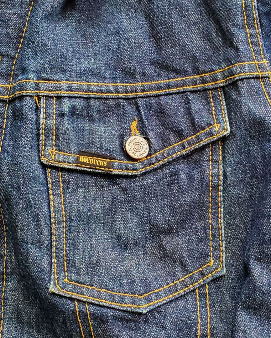 60～70s SEARS ROEBUCKS キルティングデニムジャケット