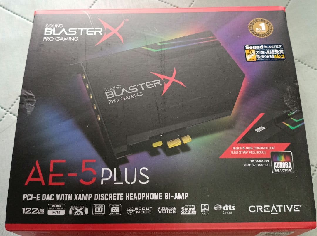 T*u様 Sound BlasterX PRO-GAMlNG AE-5PLUS