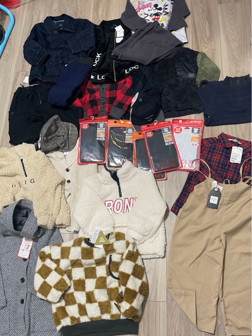 新品ばかり　子供服　まとめ売り　110、110