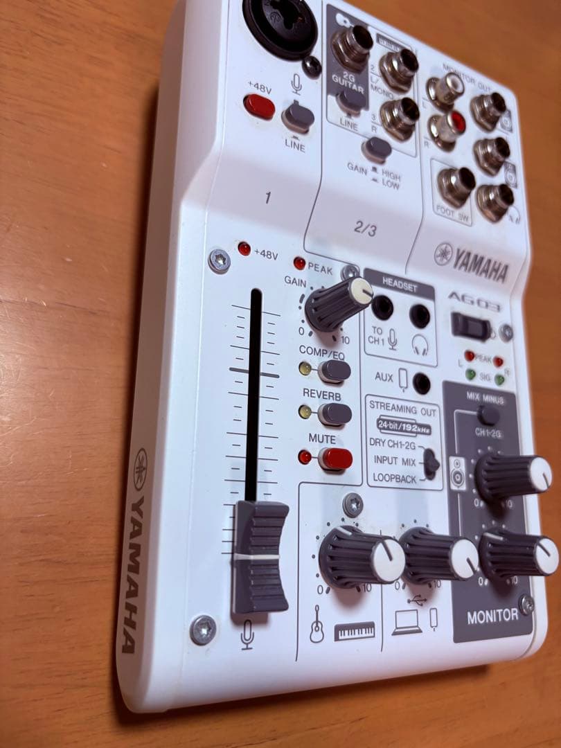【訳あり価格】YAMAHA AG03MK2 オーディオミキサー