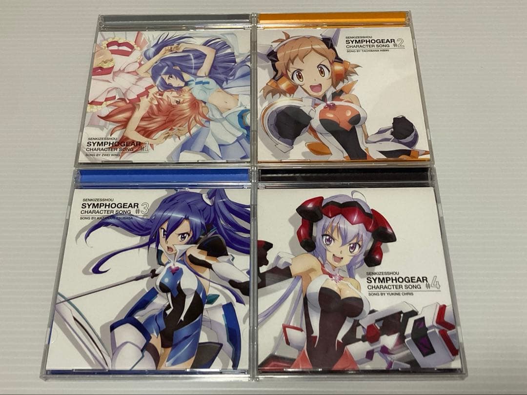 戦姫絶唱シンフォギア キャラソンシングルコンプセット+ED雪音クリス版