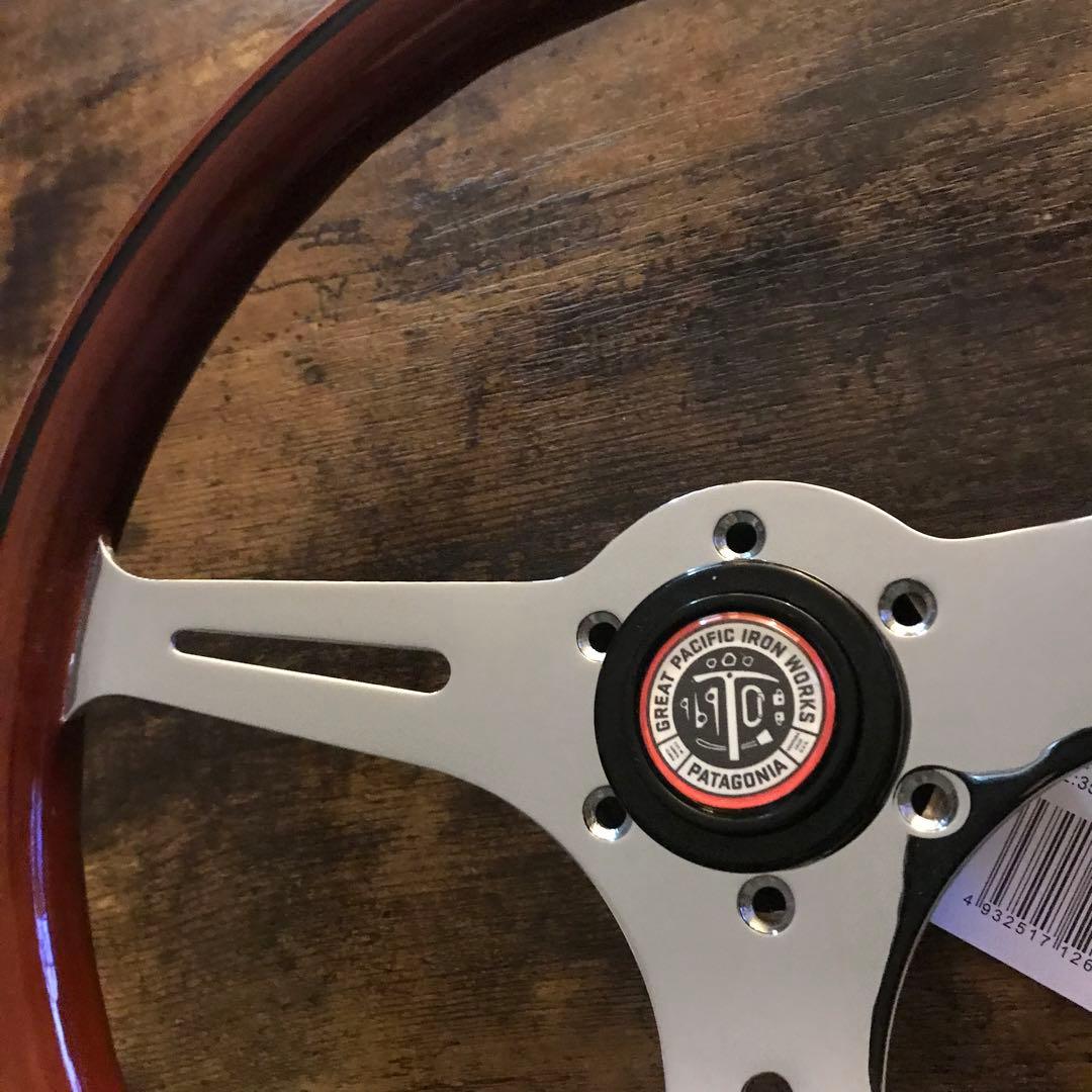 新品ウッドステアリング34.5φ patagonia great pacific
