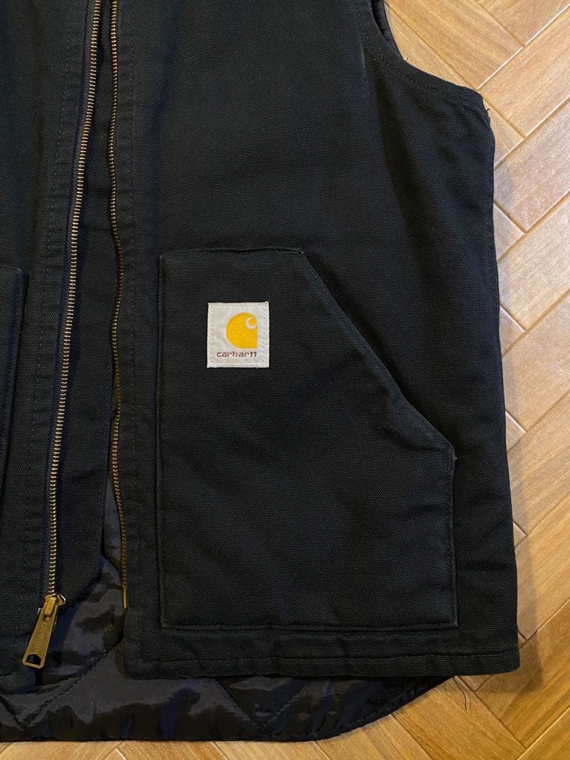Carhartt ブラック ベスト Sサイズ