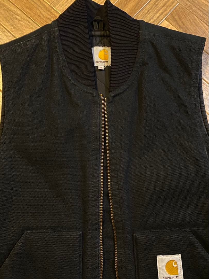 Carhartt ブラック ベスト Sサイズ
