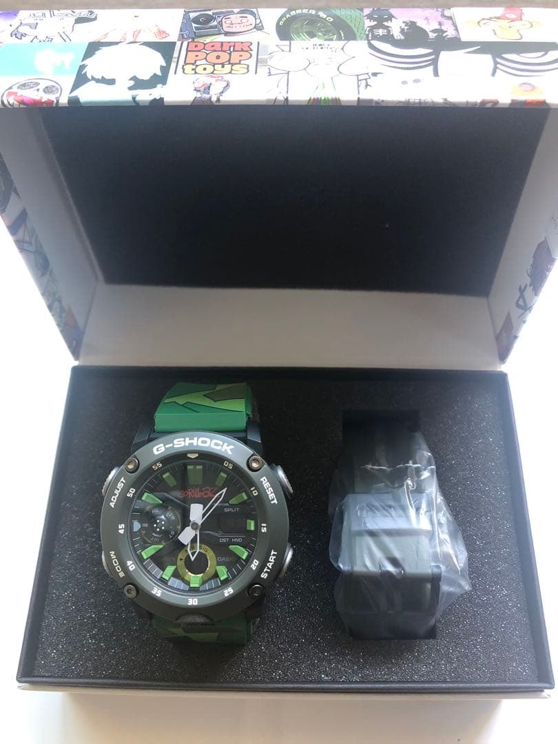 時計 GORILLAZ x G-SHOCK GA-2000GZ-3AJR