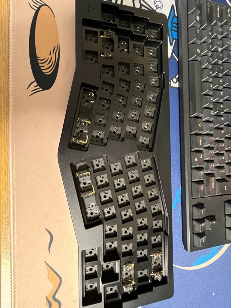 自作キーボード ava keybood ホットスワップ