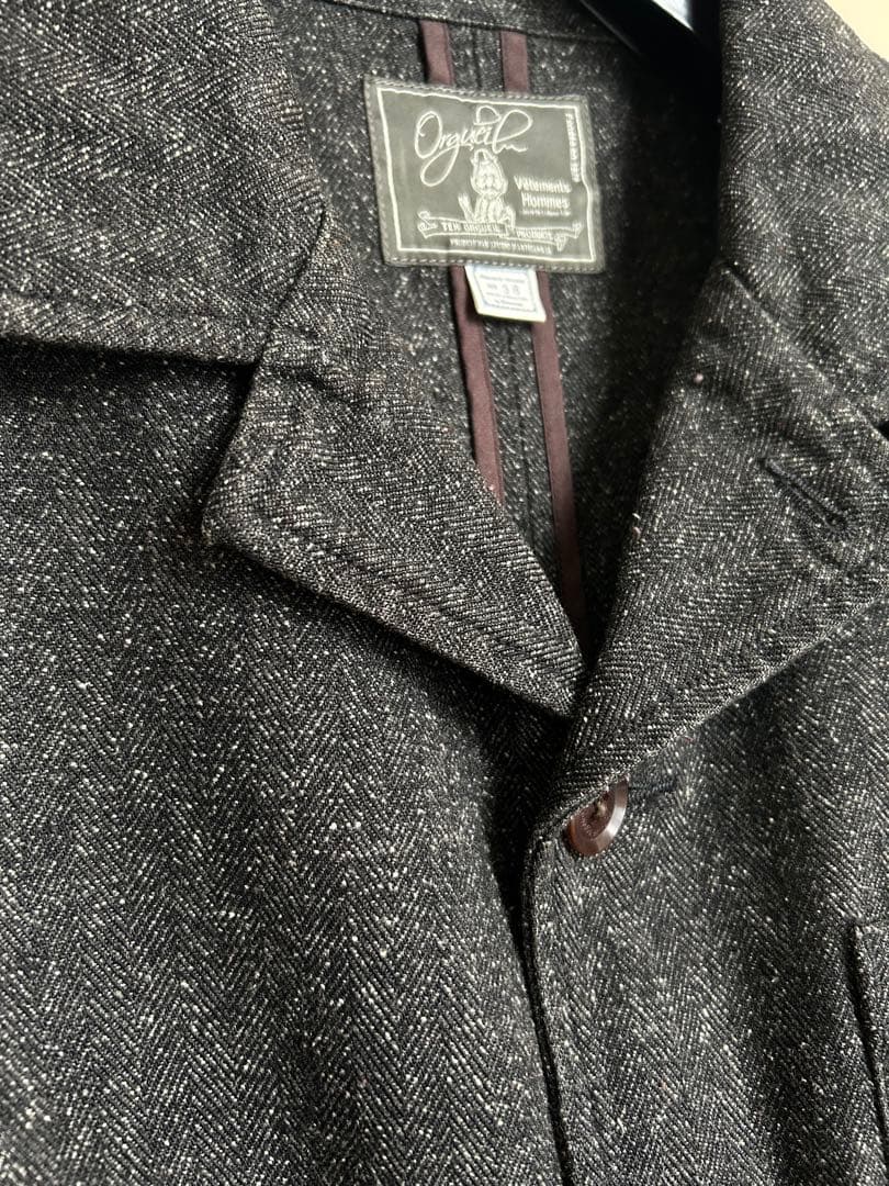 古着　Orgueil オルゲイユ　ジャケット　ダルチザン　38