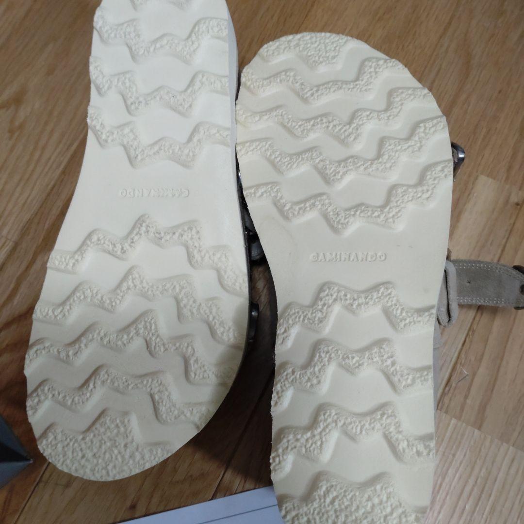 CAMINANDO DXOUBLE BACK SA サンダル36新品未使用未試着