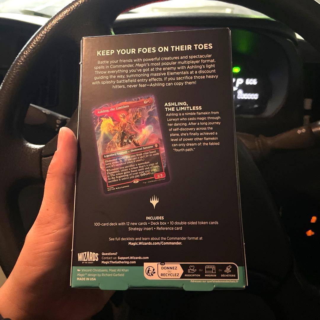 エレメンタルの舞踏　ローウィン　統率者　構築済デッキ　英語版　未開封　新品