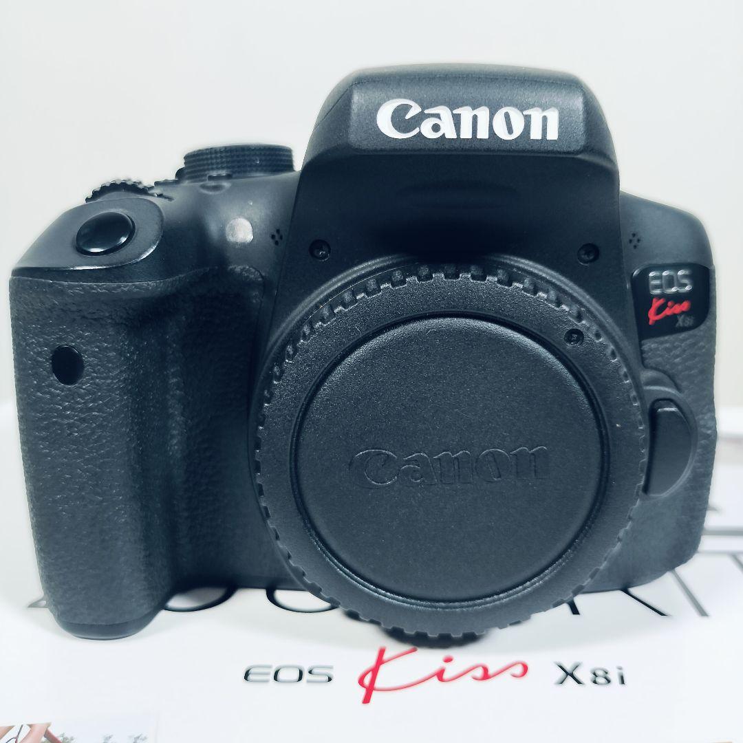 【完品☆動作確認済】Canon EOS Kiss X8i　ダブルズームキット
