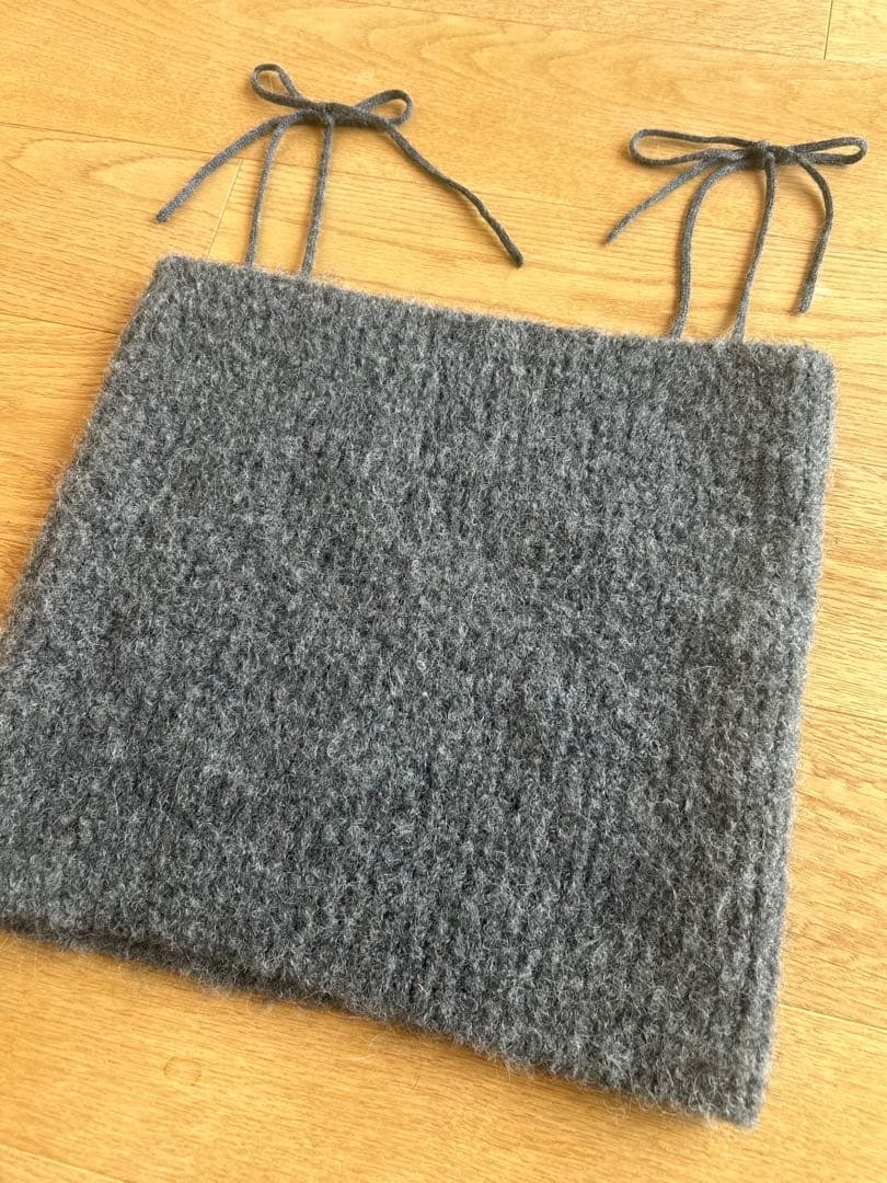 シシクイ SHISHIKUI CAMI NKIT グレー