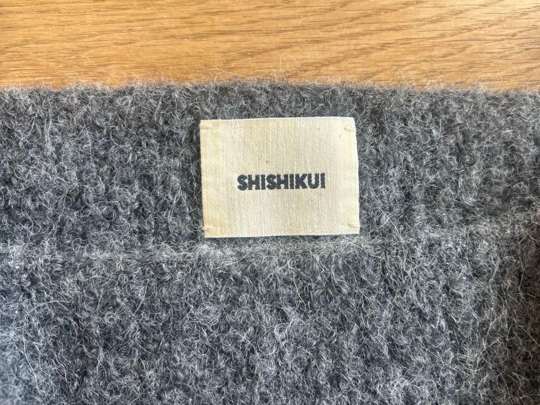 シシクイ SHISHIKUI CAMI NKIT グレー