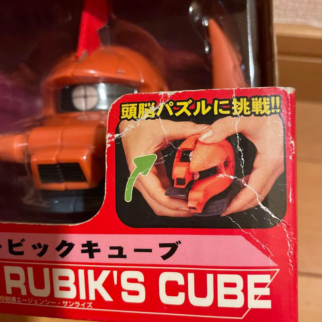 M*e様 激レア　シャア専用ザク　立体ルービックキューブ　パルボックス製　ガンダ