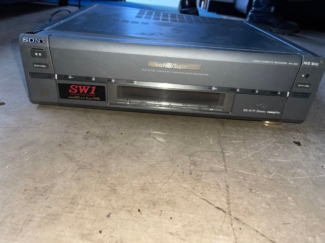 SONY ビデオ8&VHS WV-SW1 ジャンク