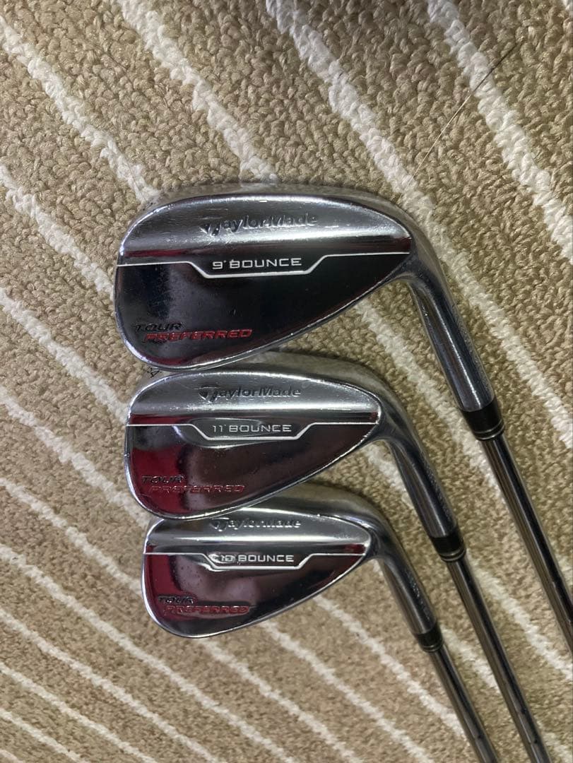 古*き様 テーラーメイド ウェッジ ツアープリファード 3本セット 50° 54