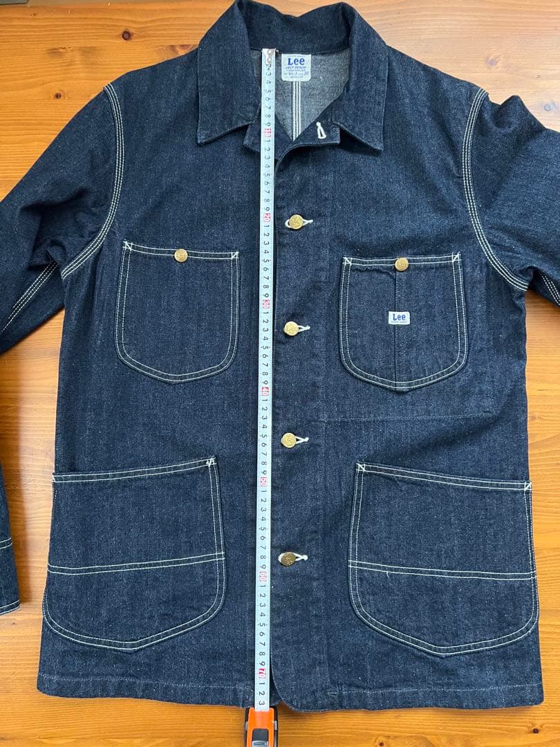 s*3様 Lee メンズ デニム カバーオール ㊳ M ブルー系