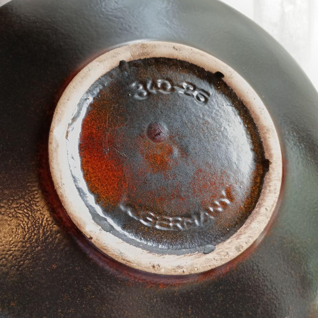 本日迄！西ドイツ製　ビンテージ大皿　Scheurich LORAファットラバ