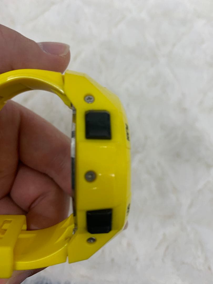 AQUA LUNG デジタル腕時計 イエロー