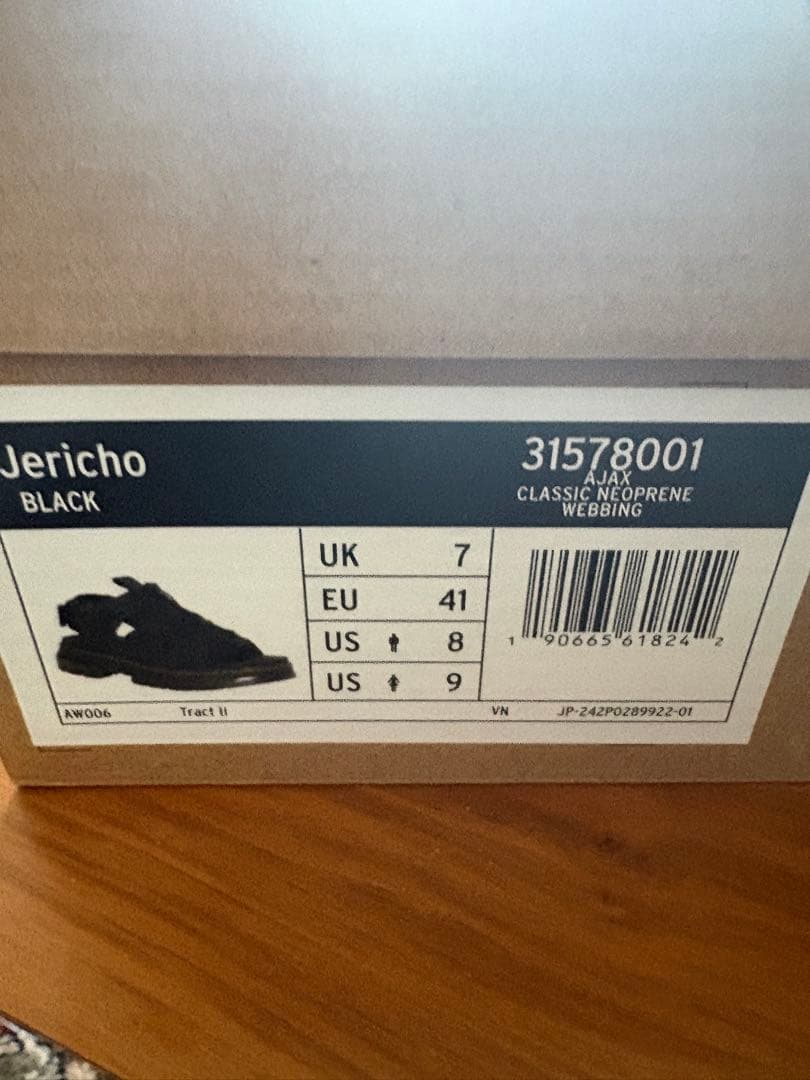 【未使用】Dr.Martens Jericho サンダル UK7