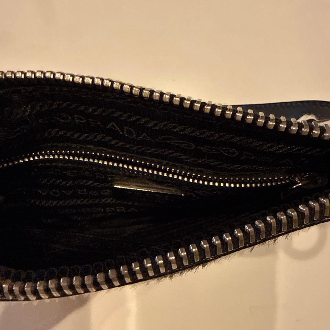 PRADA ゼブラ柄ハラコバッグ