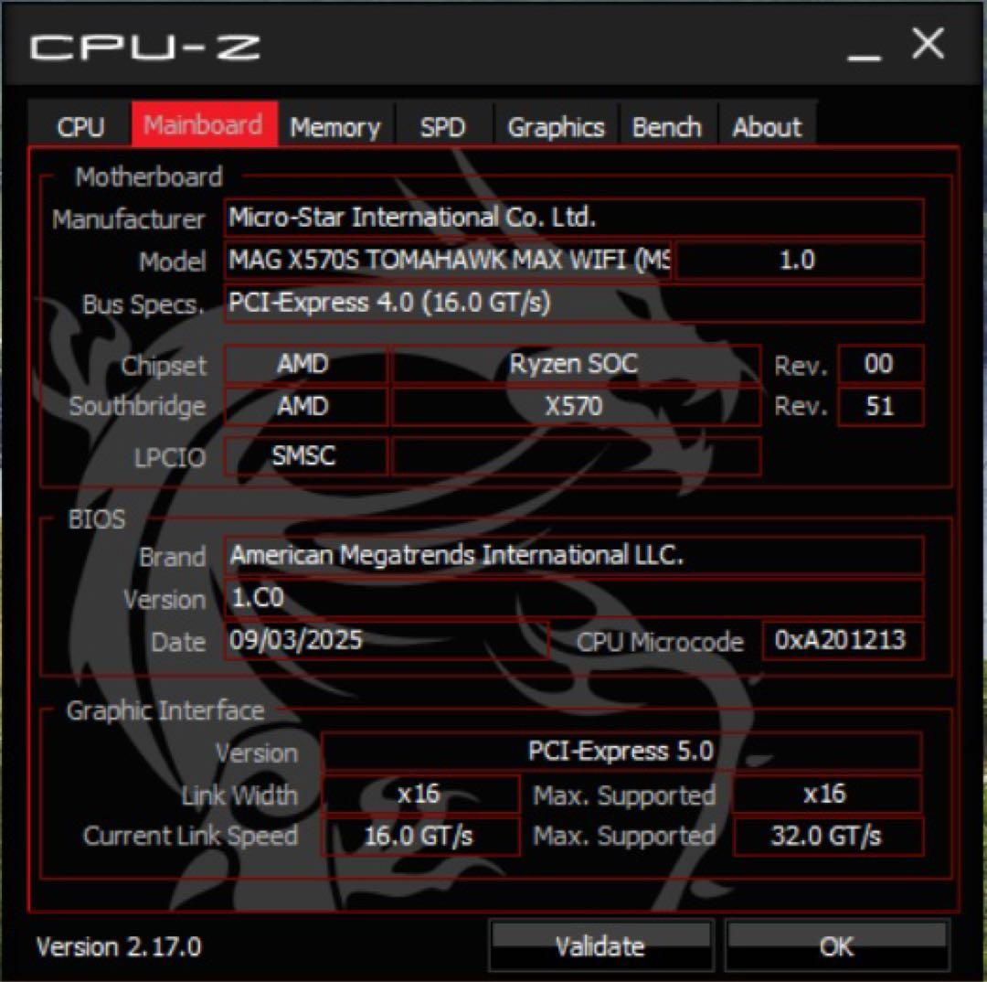 マザーボード MSI MAG X570S TOMAHAWK MAX WIFI ATX