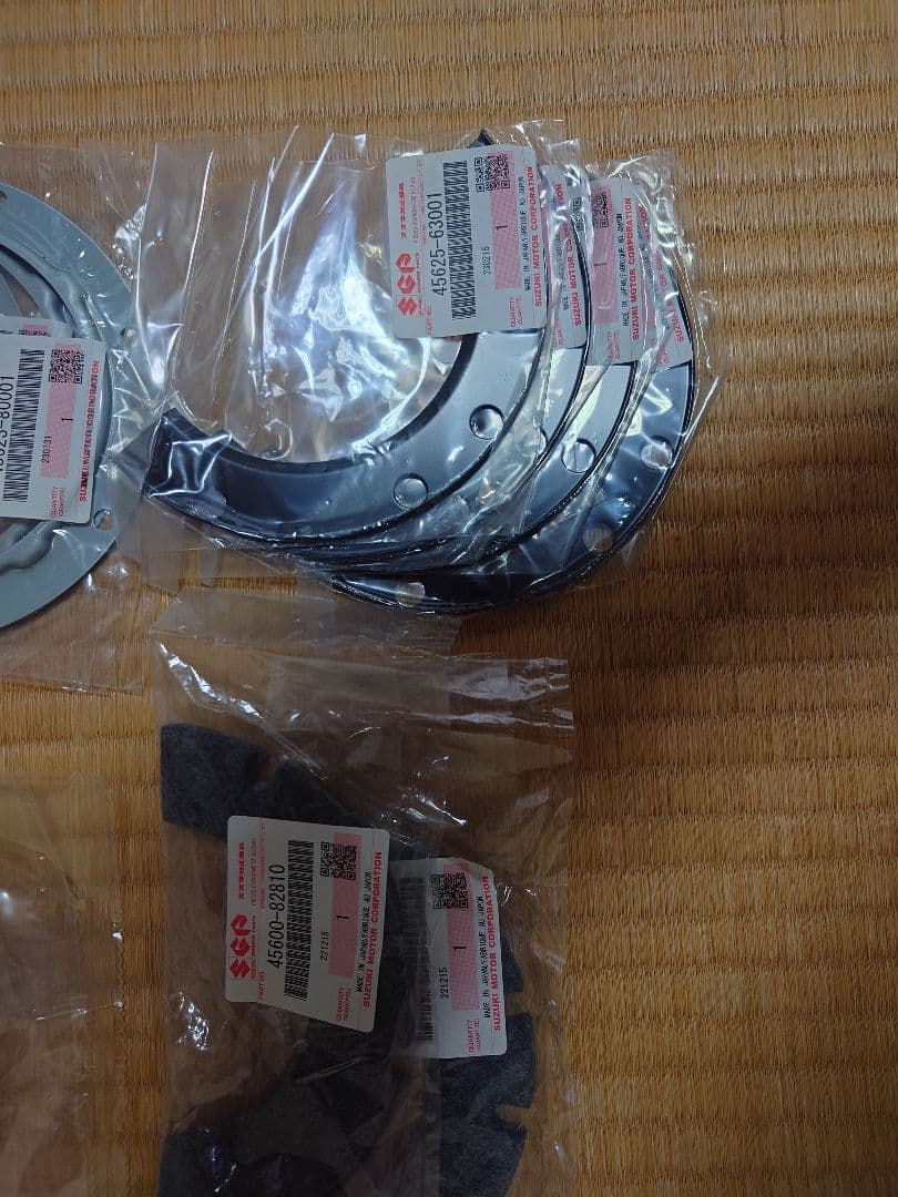 ジムニーja11スズキ純正ナックル周辺部品キングピンなど