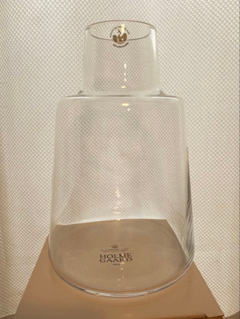 ①ホルムガード★フローラ 24cm クリア 1点＊short花瓶　フラワーベース