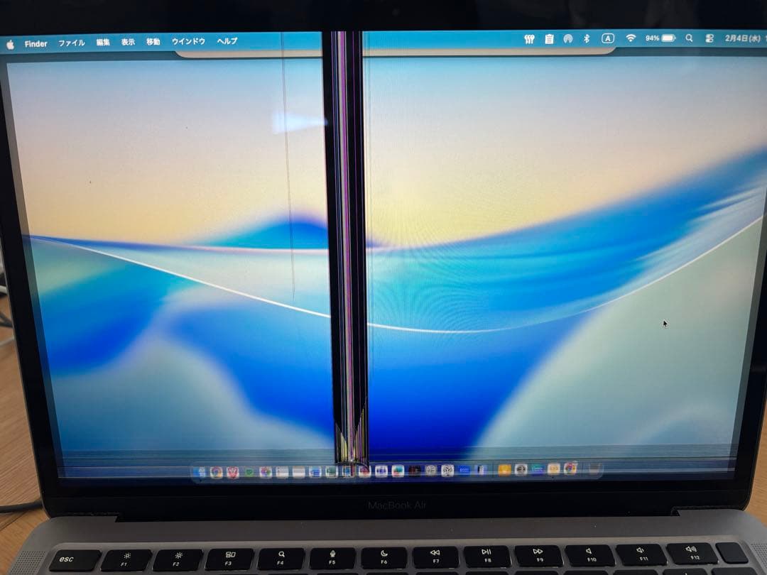 【ジャンク】MacBook Air(M1, 2020)8GB/256GBシルバー