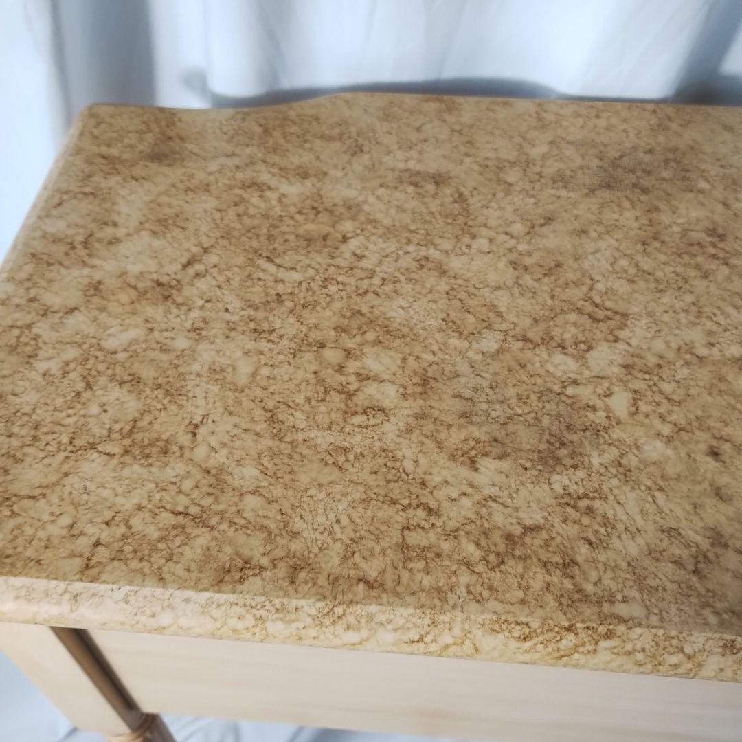 イタリア アンティーク チェストテーブル リーフ シャビーシック