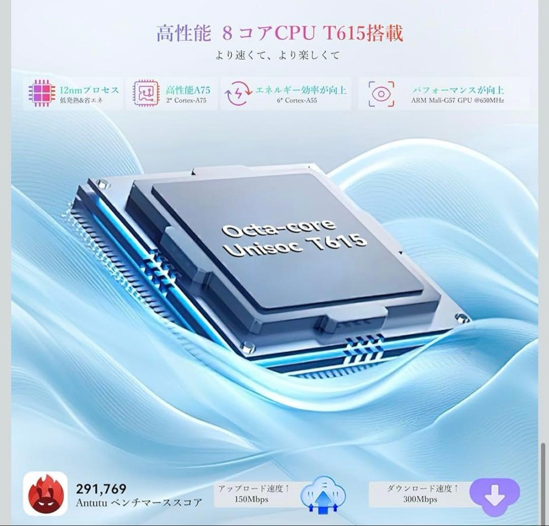 Blackview MEGA2 アンドロイド15タブレット 12インチ