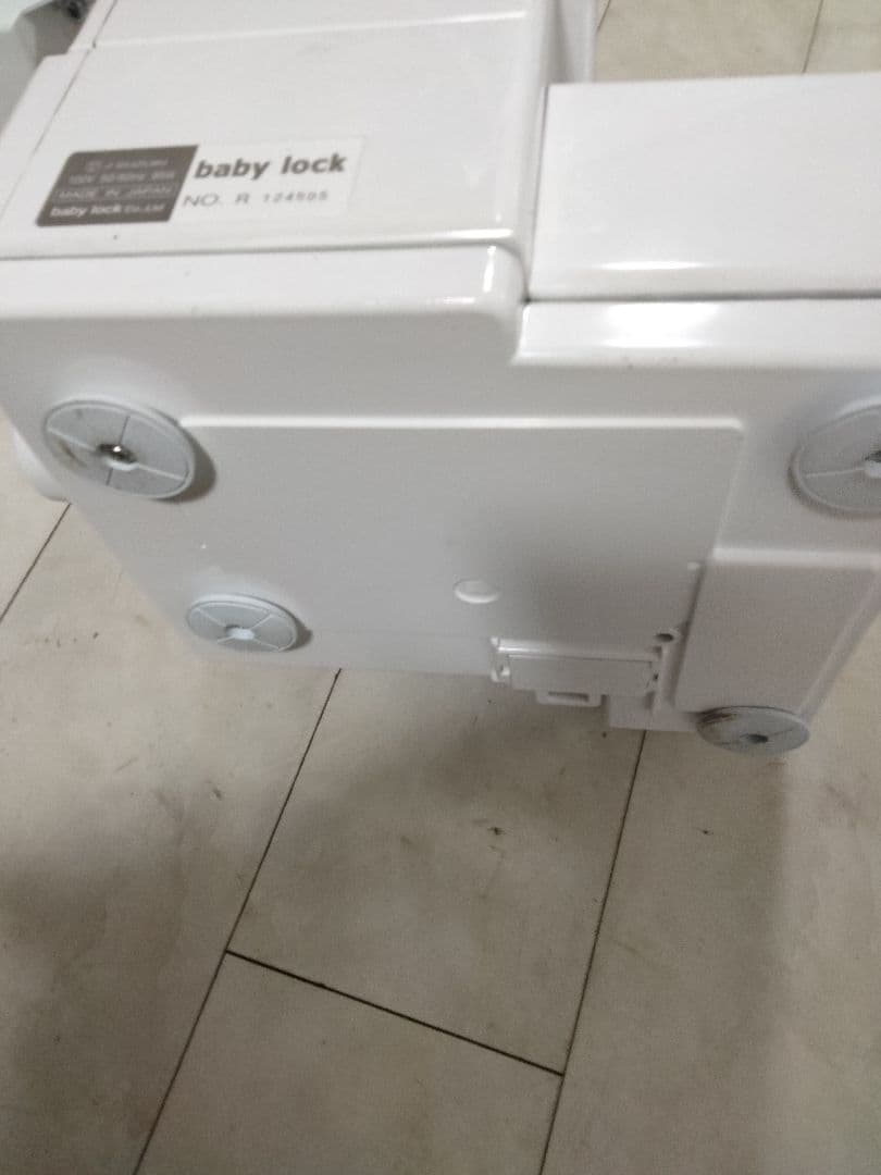 baby lock 糸取物語 BLS-2A ロックミシン フットペダル付き