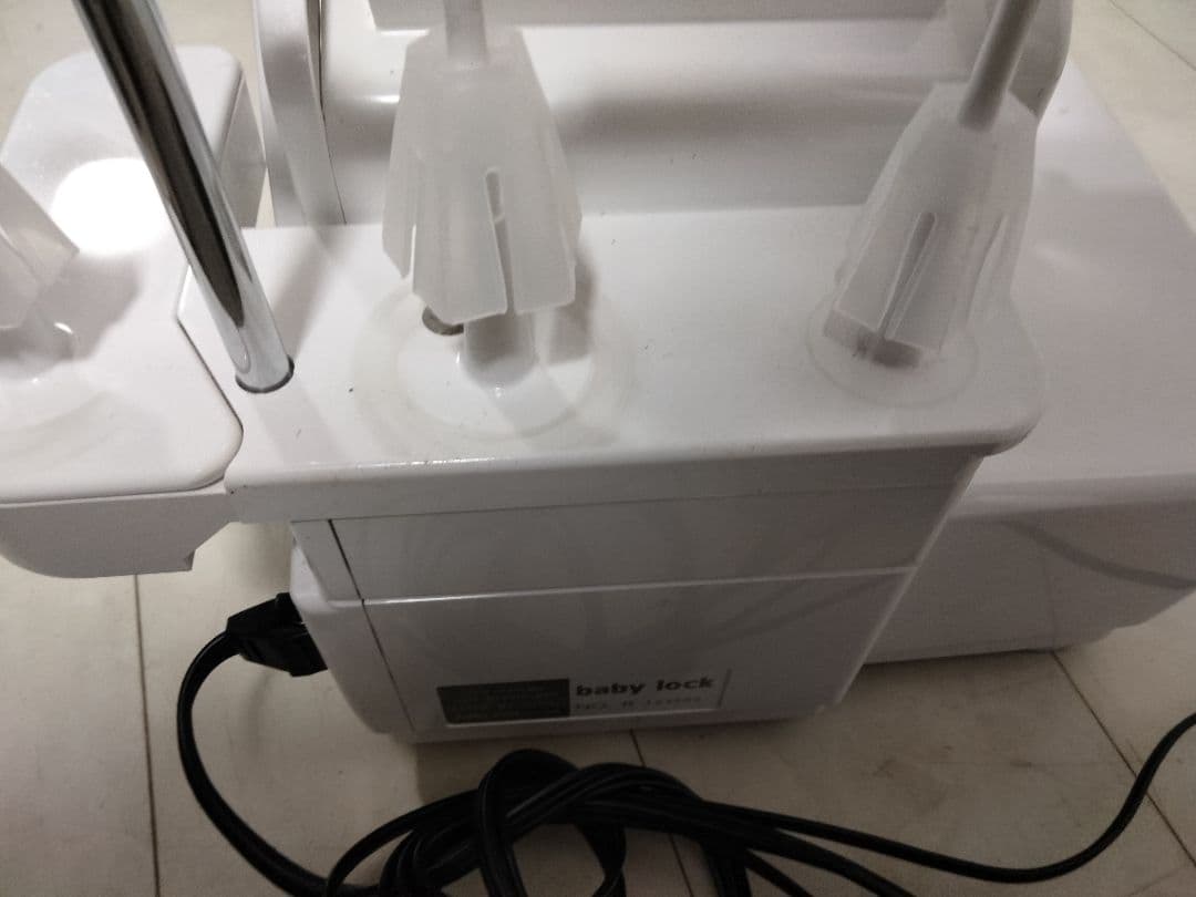 baby lock 糸取物語 BLS-2A ロックミシン フットペダル付き