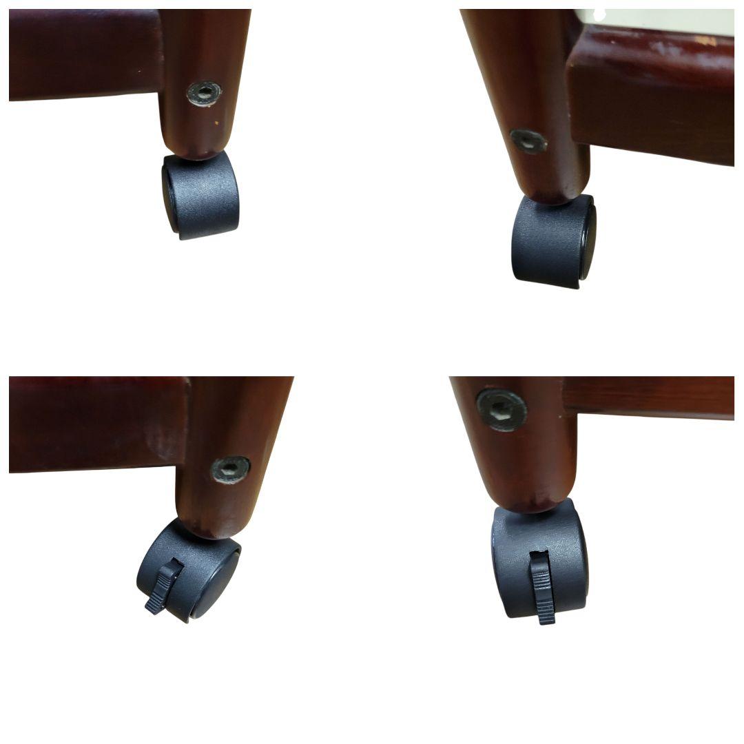 【希少】オールド カリモク ヴィンテージ レトロ 木製 キッチンワゴン