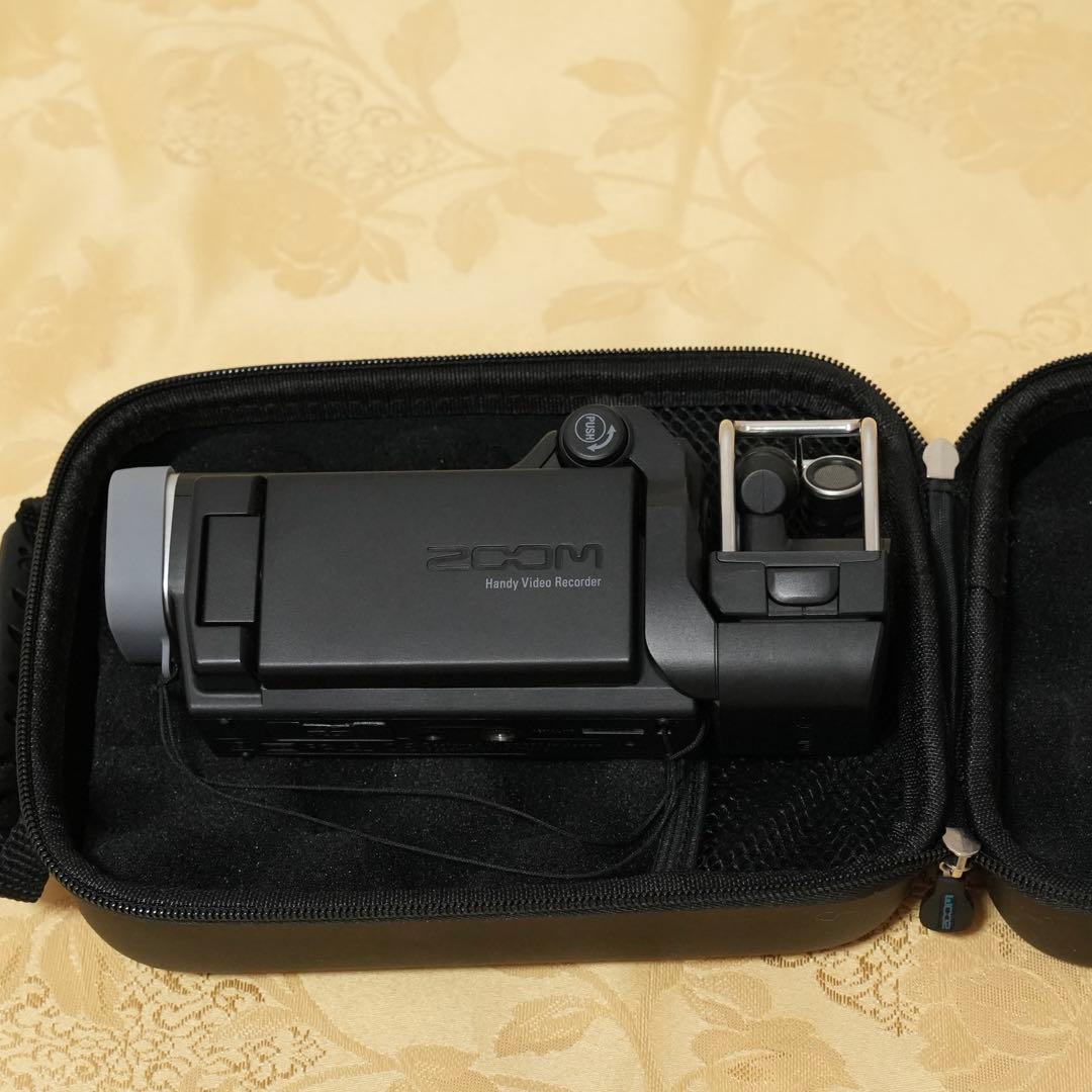 【美品】ZOOM Q8 ハンディビデオカメラ コンデンサーマイク