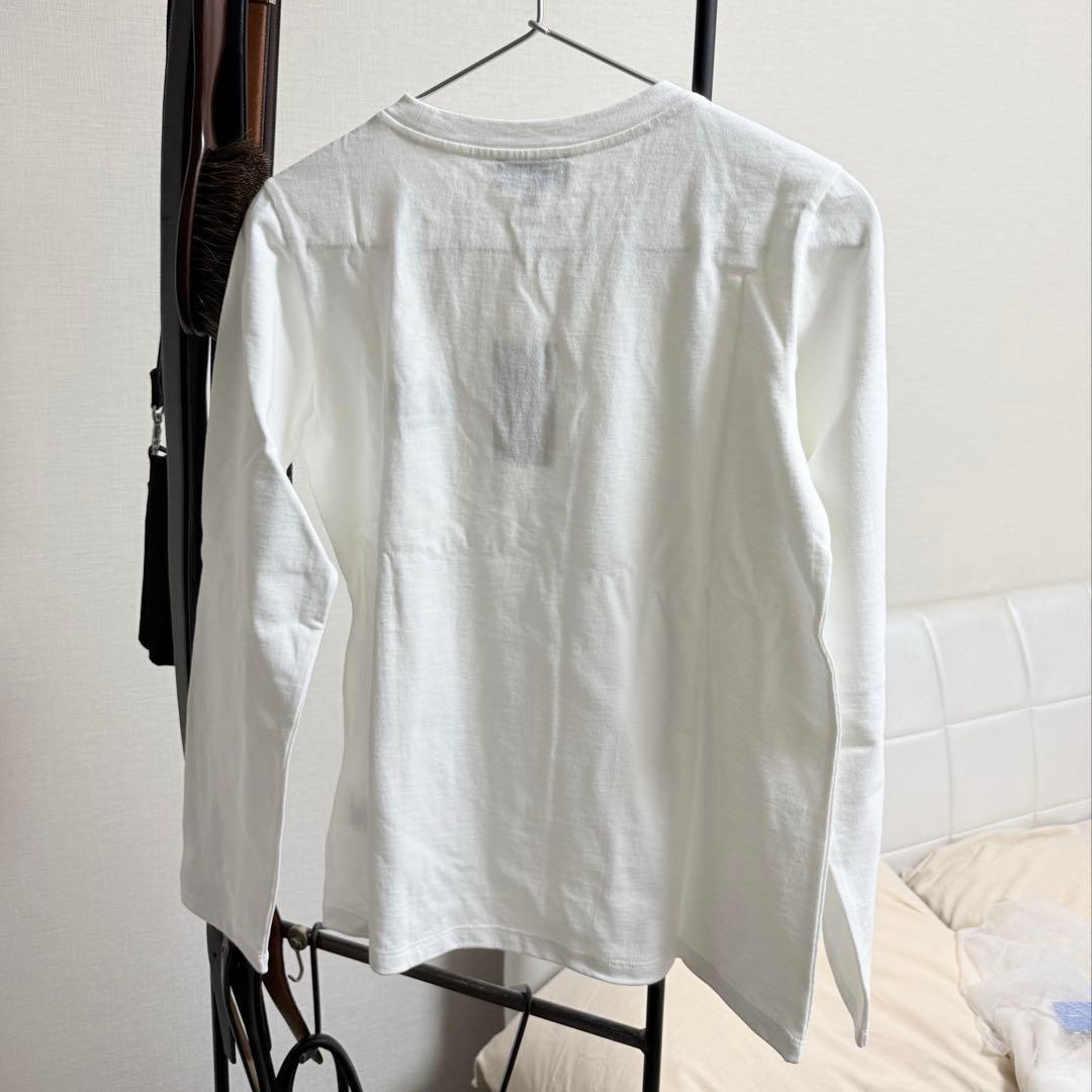 未使用 A.P.C. ホワイト長袖Tシャツ RUE MADAME PARIS